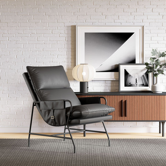 HALAUS ACCENT CHAIR BLACK