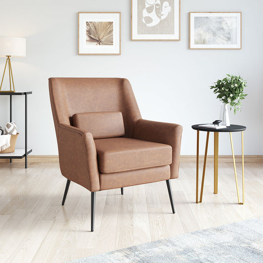 ONTARIO ACCENT CHAIR VINTAGE BROWN