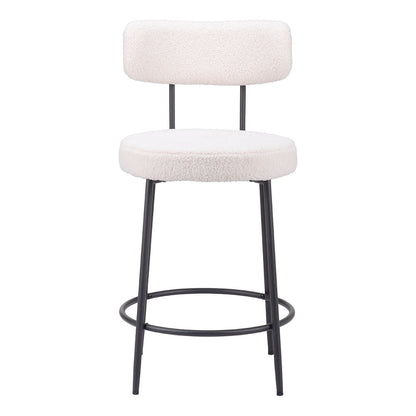 BLANCA COUNTER STOOL IVORY
