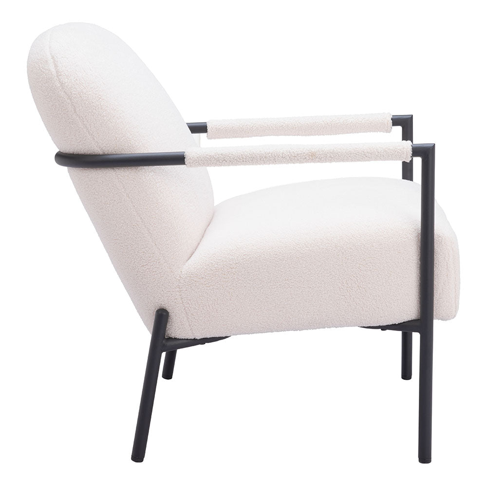 CHICAGO ACCENT CHAIR LVORY