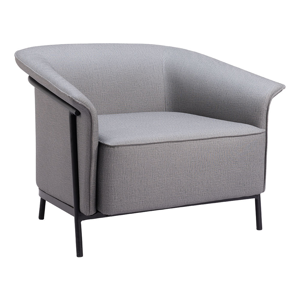 BURRY ACCENT CHAIR SLATE GRAY