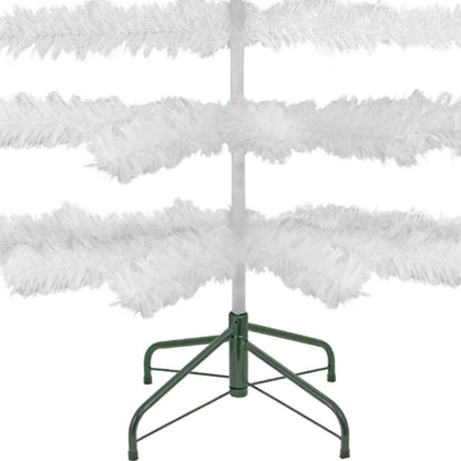 WHITE TINSEL CHRISTMAS TREE