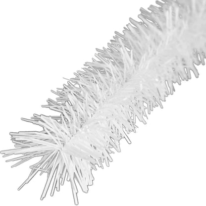 WHITE TINSEL GARLAND