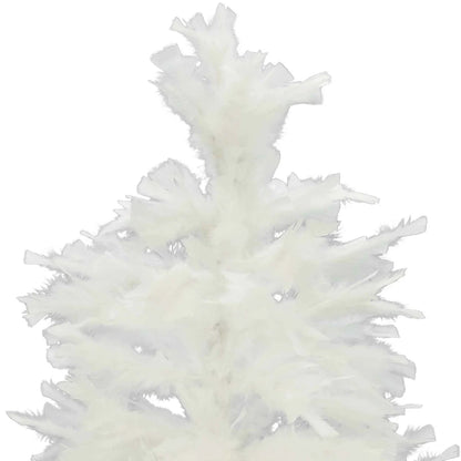WHITE TURKEY FEATHER CHRISTMAS TREE