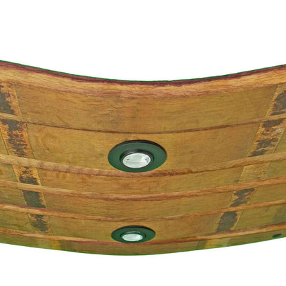 WINE BARREL STAVE CHANDELIER