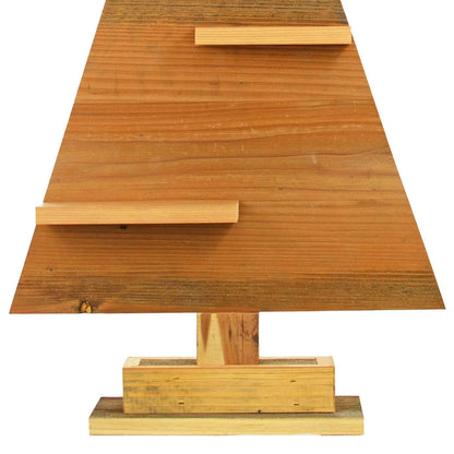 WOOD TRIANGLE RETAIL MERCHANDISING TREE