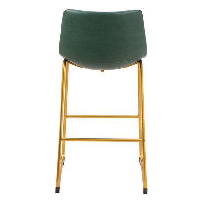 AUGUSTA BARSTOOL GREEN & GOLD