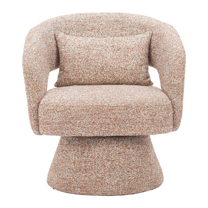 LIVA SWIVEL CHAIR FROSTY BROWN