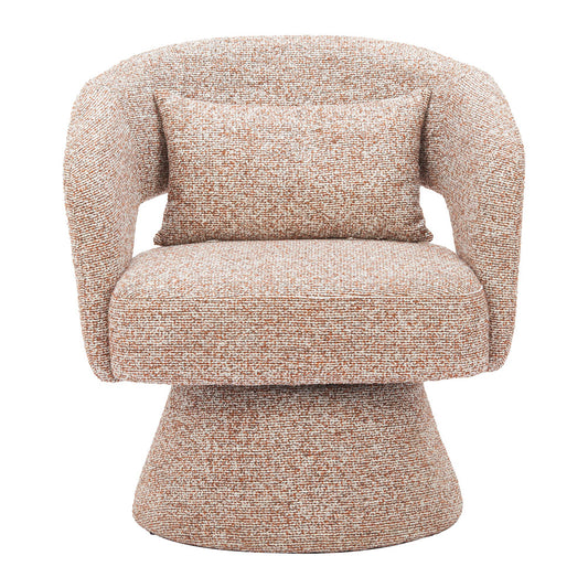 LIVA SWIVEL CHAIR FROSTY BROWN