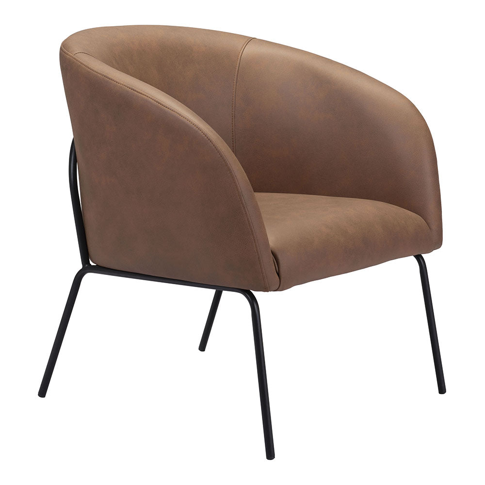 QUINTEN ACCENT CHAIR VINTAGE BROWN