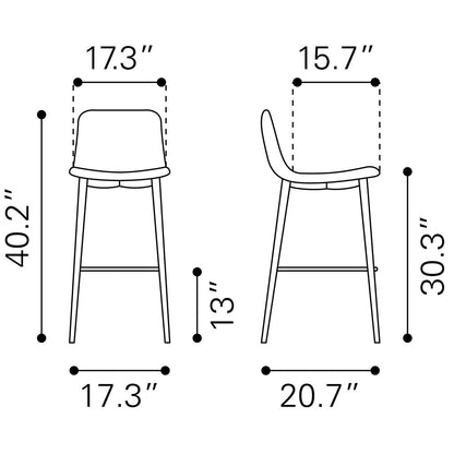TANGIERS BARSTOOL TAUPE