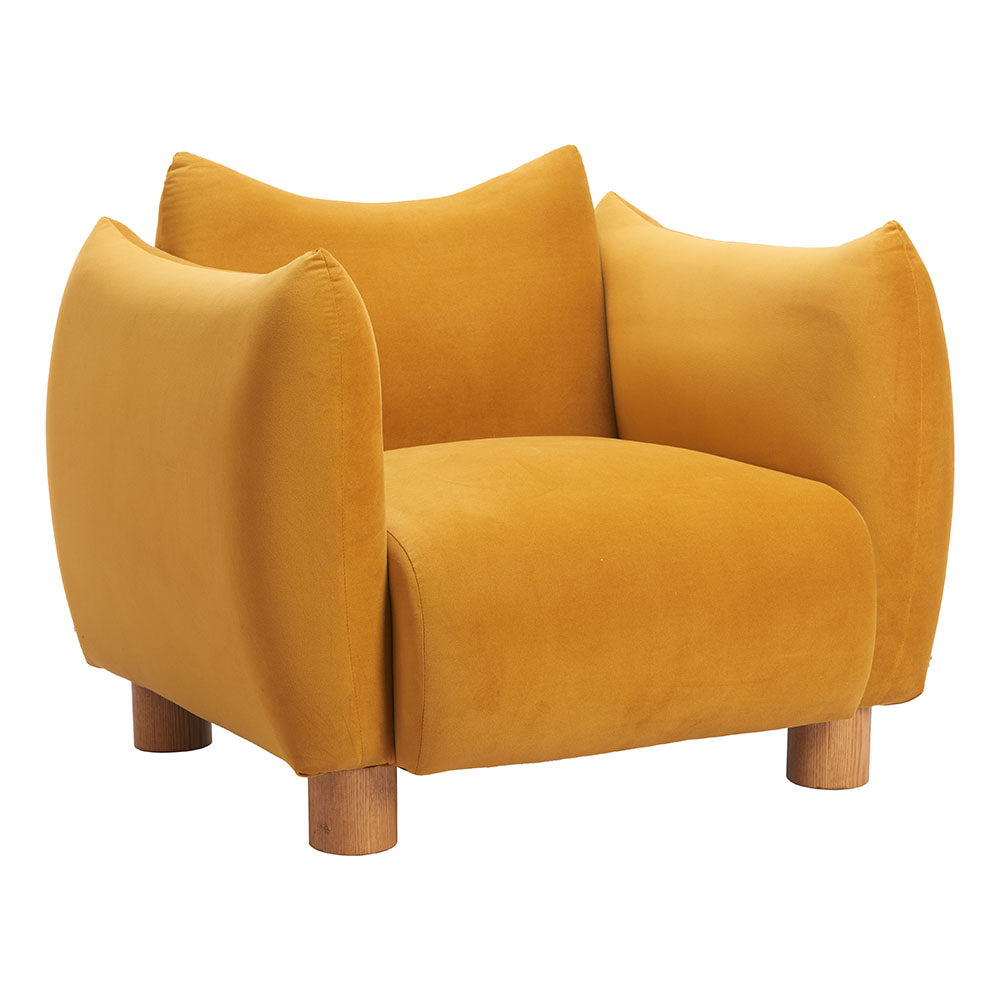 MEIA ACCENT CHAIR MUSTARD