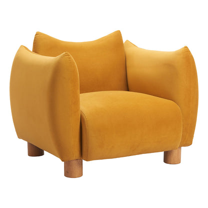 MEIA ACCENT CHAIR MUSTARD