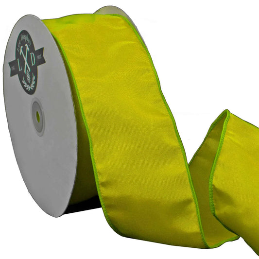 YELLOW BENGALINE CHRISTMAS RIBBON