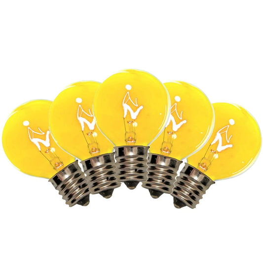 YELLOW G40 LIGHT BULBS