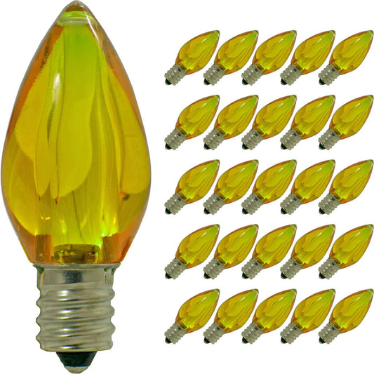 YELLOW LED LIGHT BULBS
