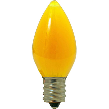 YELLOW SOLID LED LIGHT BULBS
